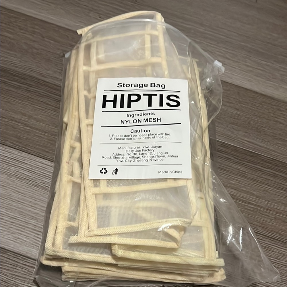HIPTIS Nylon Mesh Storage Bag
